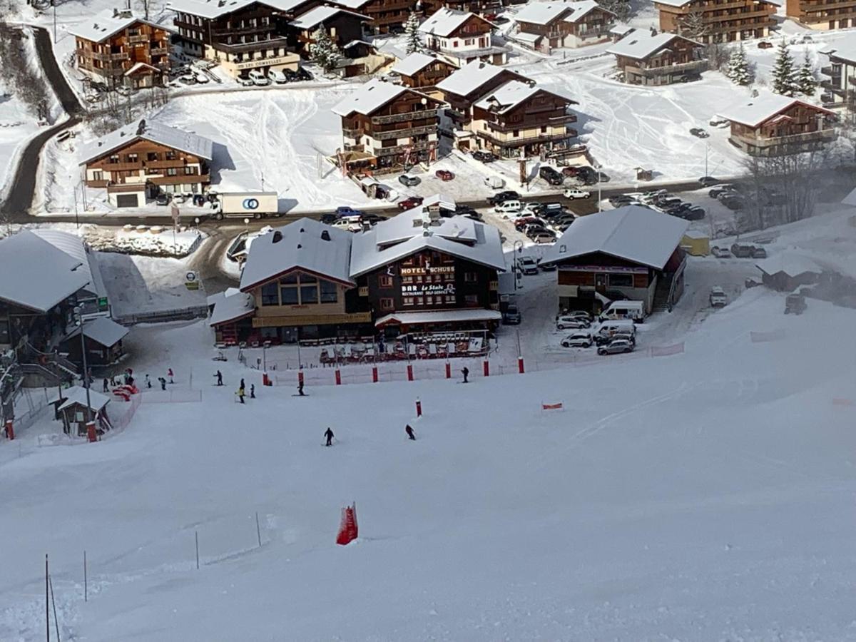 Hotel Le Schuss Châtel Exterior foto